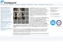 Tablet Screenshot of fluidpoint.cz